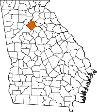 Gwinnett County Georgia Map